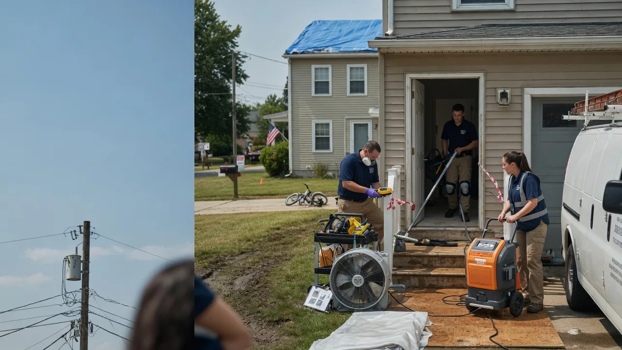 Water Damage Repair in West Hickory, PA near me